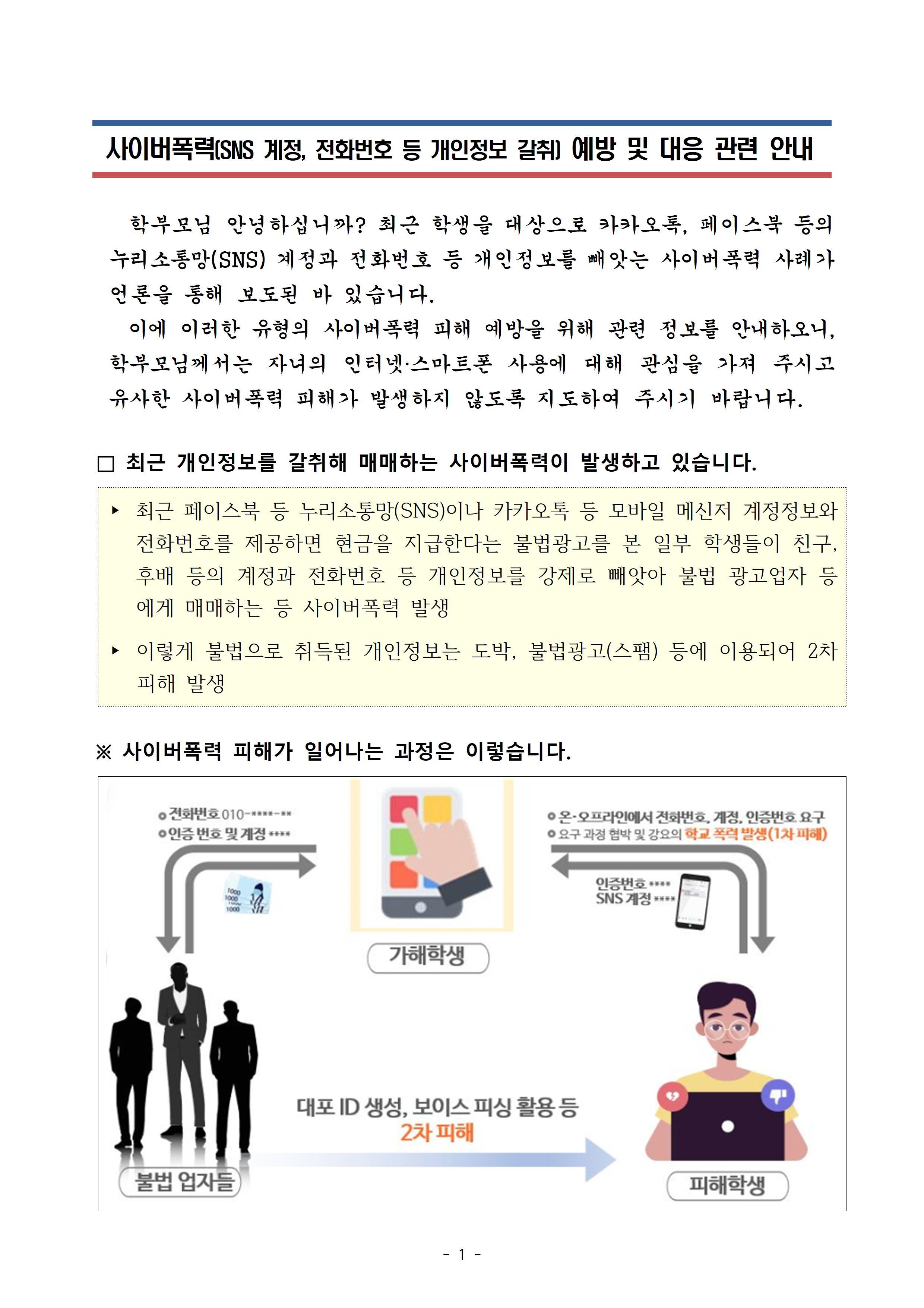 (가정통신문) 사이버폭력 예방 및 대응 관련 안내001.jpg